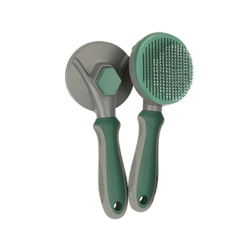 пуходерка с кнопкой для кошек и собак