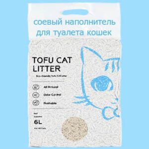 соевый наполнитель тофу для кошек