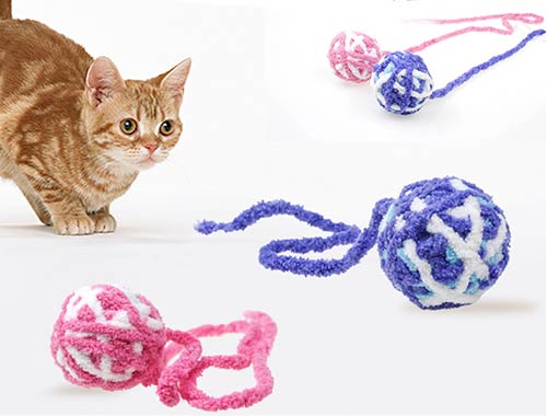 игрушка для кошек мячик