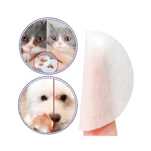 Вологі серветки для очей та вух собак та кішок