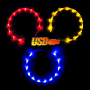 светящийся ошейник usb