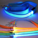 светящийся поводок для собак