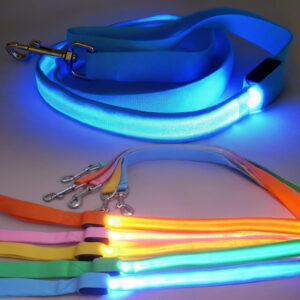 светящийся поводок для собак