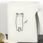 металевий контейнер для корму