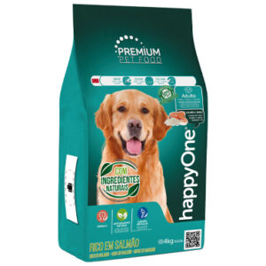 сухой корм для собак с лососем happyone