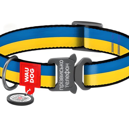 ошейник для собак флаг Украины