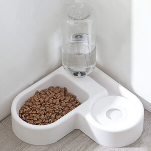 угловая миска для кошек собак