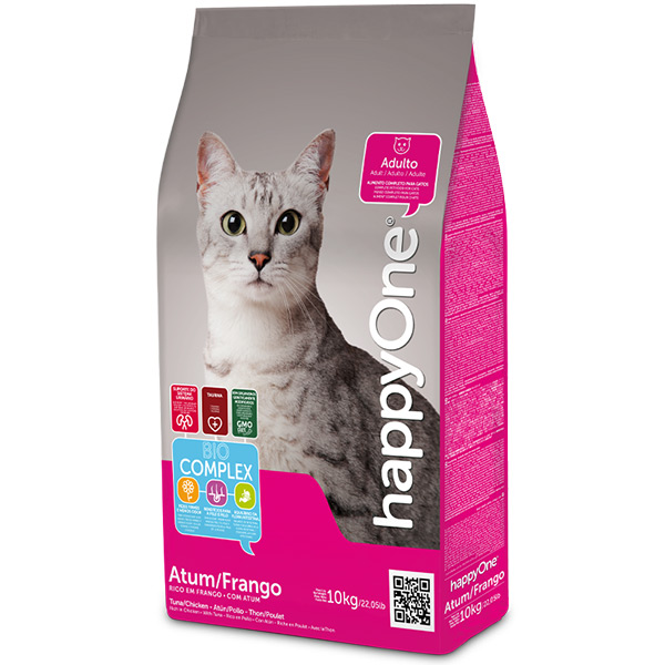 Корм для кошек happyOne Adult Cat Tuna and Chicken