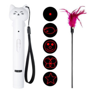 лазерна іграшка дражнилка для кішки