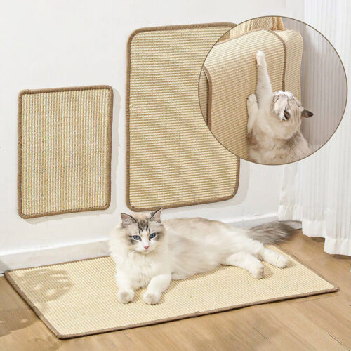 захисна сизалева кігтеточка килимок