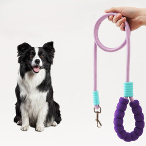 поводок для собак с мягкой ручкой