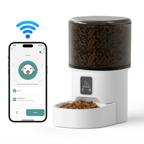 умная автокормушка для кошек и собак управление со смартфона