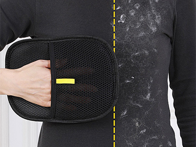 перчатка для чистки одежды от пуха