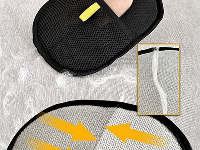 перчатка для уборки шерсти с дивана мебели одежды