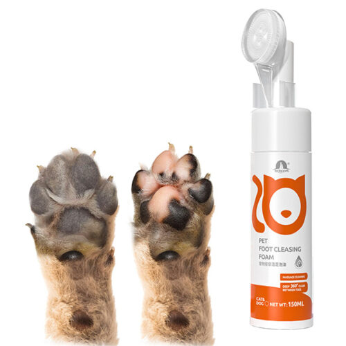 пінка шампунь для чищення подушечок лап